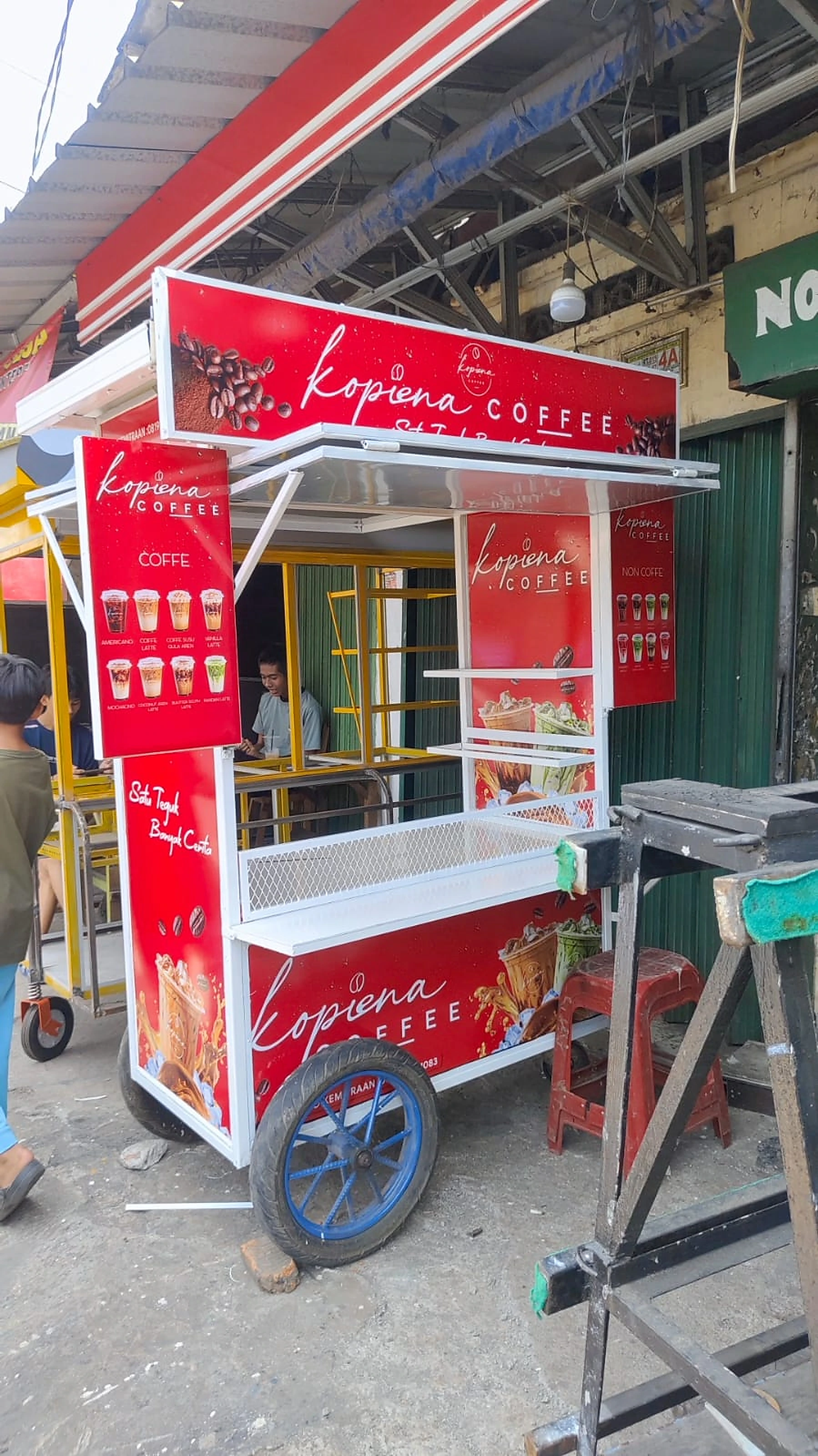Booth outdoor Semerbak Kopie