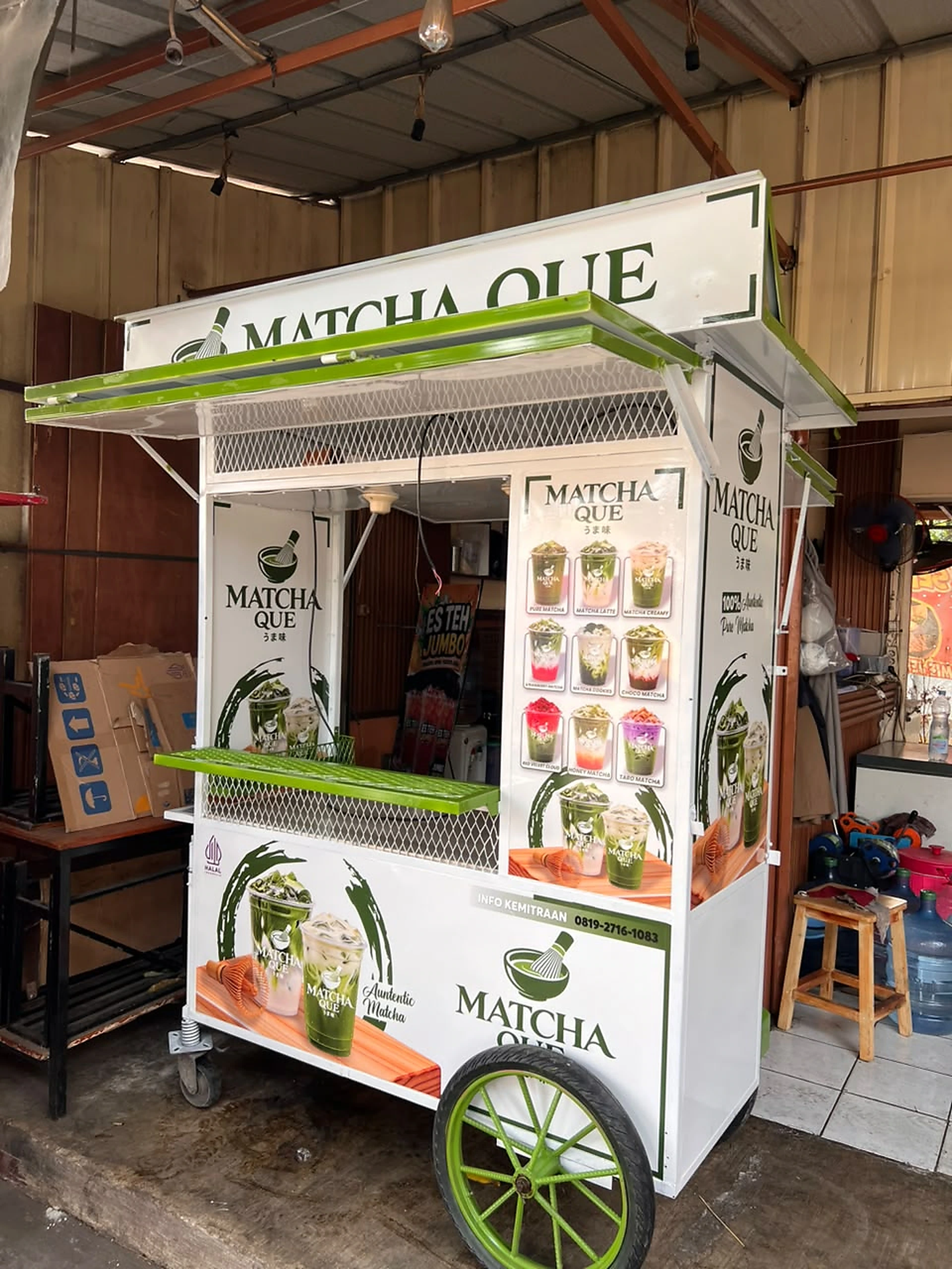 Booth Matcha Que