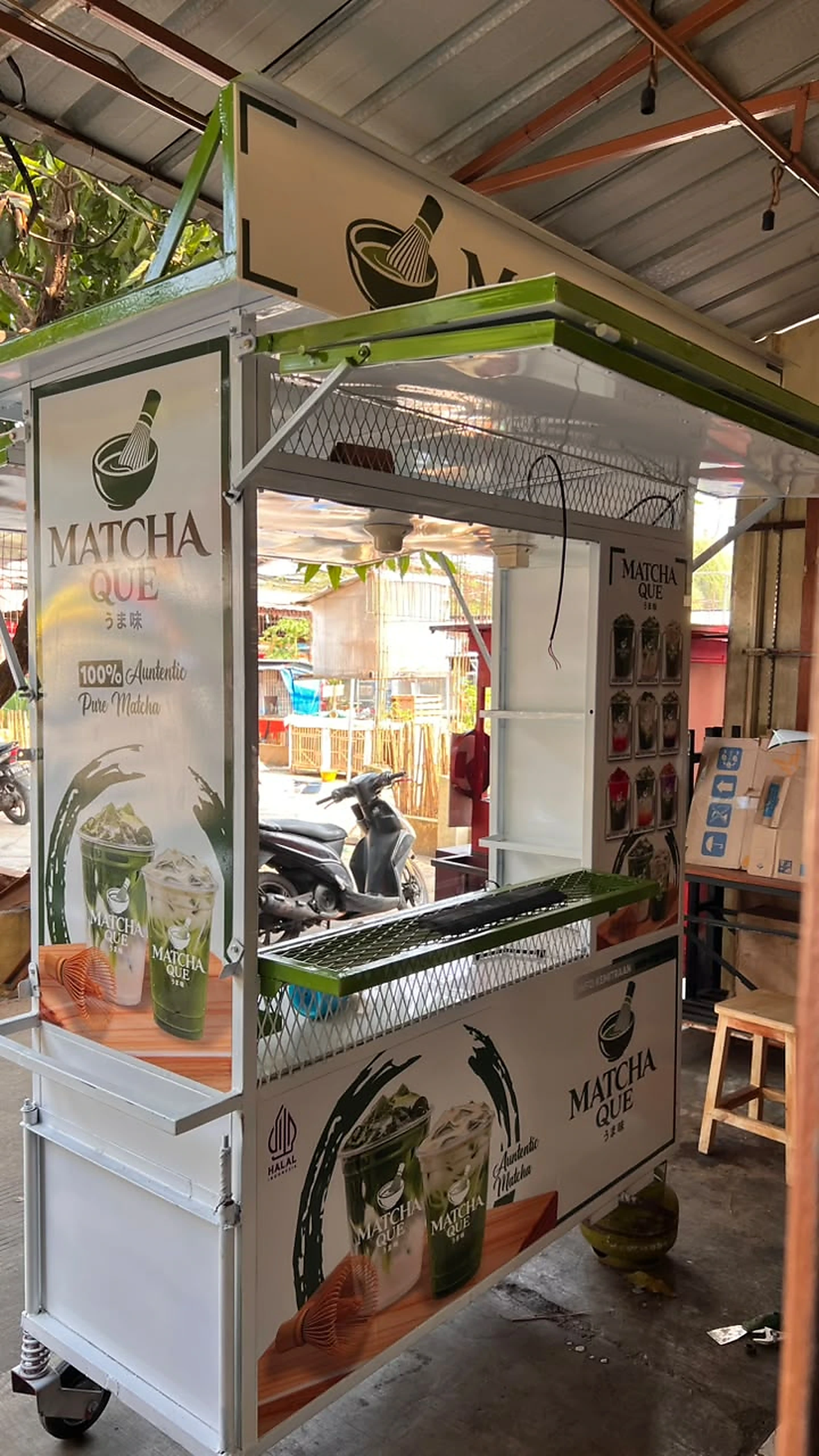 Sisi booth Matcha Que