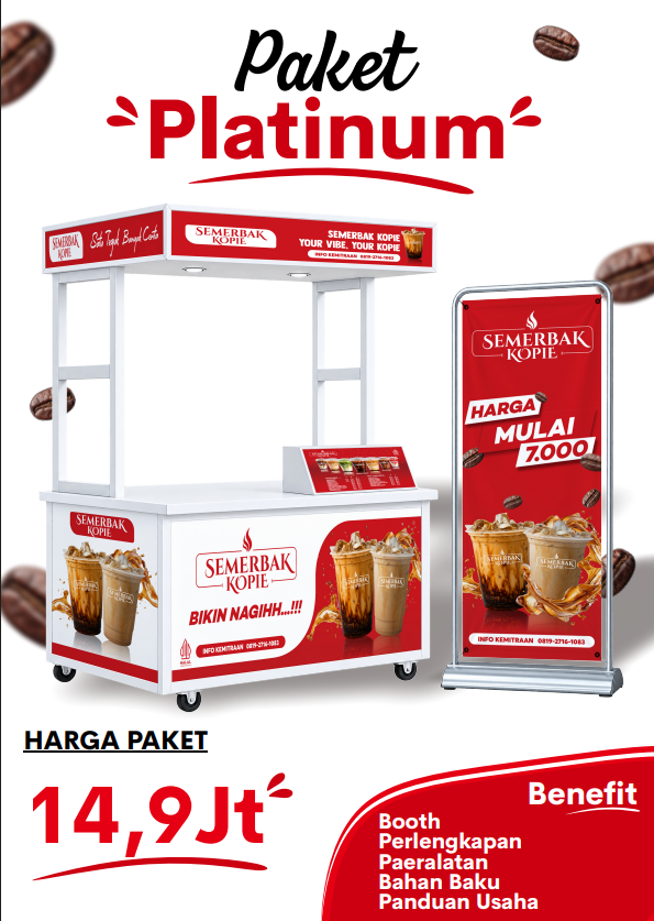 Brosur Paket Platinum Semerbak Kopie, harga Rp 14,9 juta